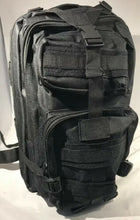 Load image into Gallery viewer, Black Emergency Survival Backpack Essential Bug out Bag Zombie Hurricane Hiking
