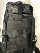 Load image into Gallery viewer, Black Emergency Survival Backpack Essential Bug out Bag Zombie Hurricane Hiking
