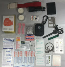 Load image into Gallery viewer, 60 Piece Emergency Survival Hurricane Auto Survival Kit - Glove Compartment
